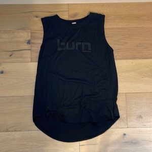 Black Burn Boot Camp Logo Tank | Size XXL